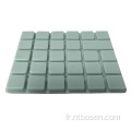 Boutons carrés clavier en silicone conducteur électrique